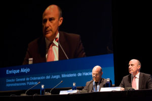 Enrique Alejo, Director General de Ordenación del Juego, debatió en la mesa sobre Política de Ordenación del juego online en países del sur de Europa.