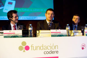 Fernando Prats, Rafael Catalá y José Antonio Martínez Sampedro